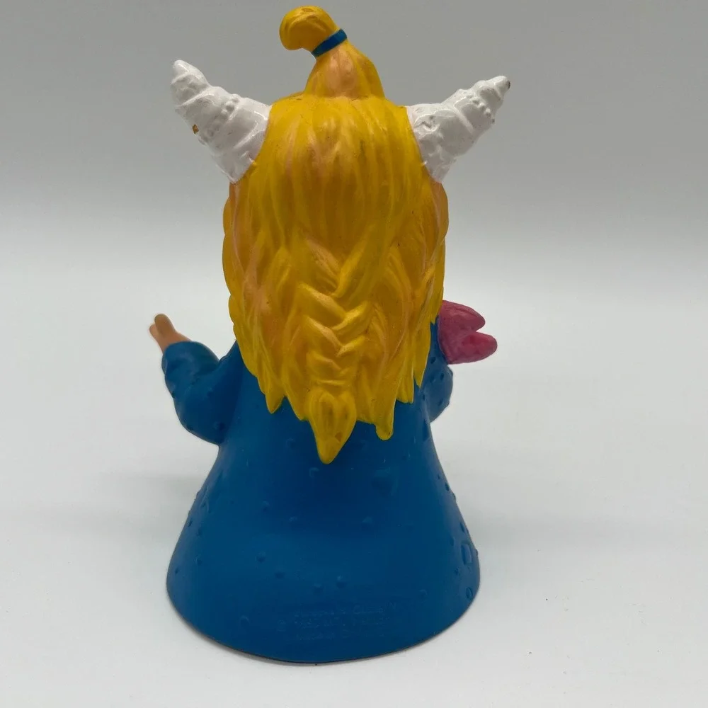 Vtg 1990 Eureeka's Castle Eureeka Rubber Hand Puppet Figure 90s Toy Pizza Hut